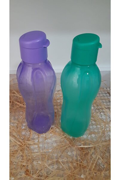 Tupperware Eco Bottle Water Bottle 750 ml Mint Green Purple Set of 2