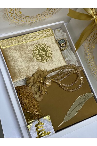 Markapolin Prayer Rug Set Dowry Box