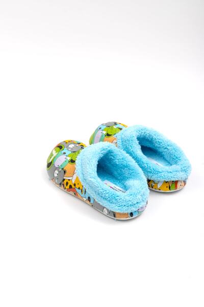 GEZER Kışlık Islak Zemin Kapalı Erkek Çocuk Terlik