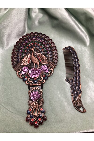 MELOŞ HOME Otantik Ayna Tarak Seti