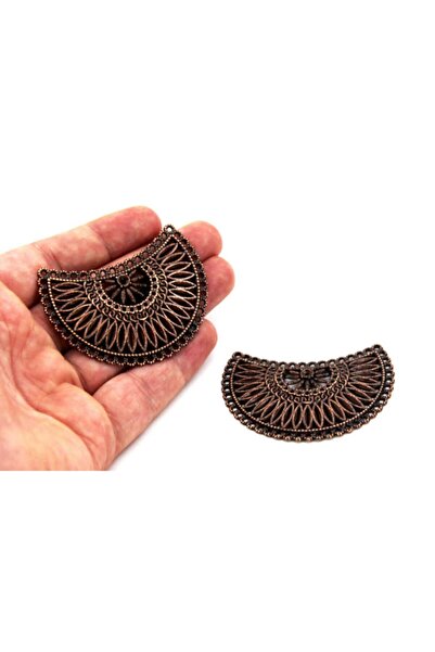 yfhobi 1 Adet - 37x59 Mm, Kolye, Fular Ve Iğne Oyası Aparatı, Metal Takı Malz...