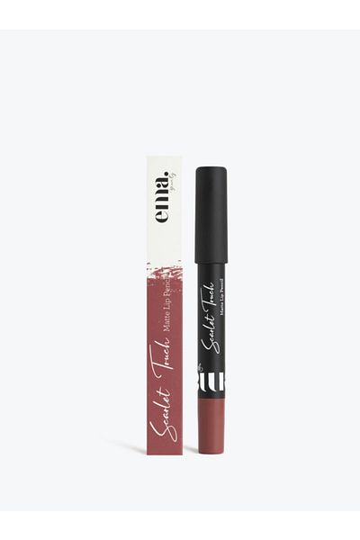 Ema Beauty Matte Lip Pencil Scarlet Touch