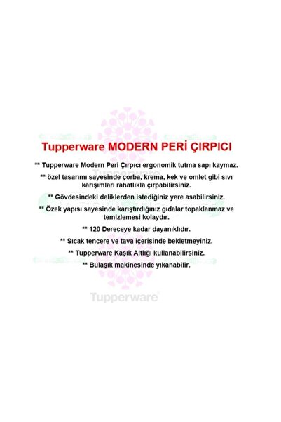 Tupperware Modern Fairy Beater Blue