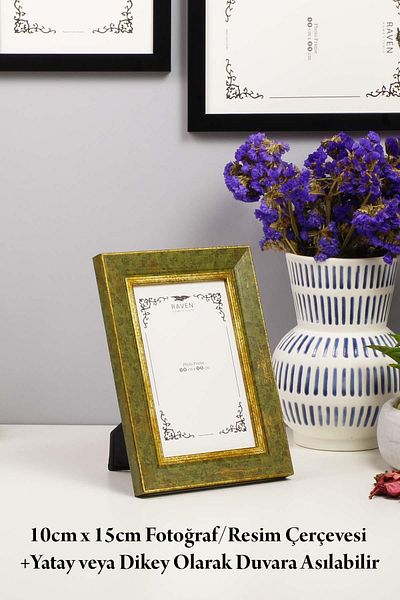 Raven 10cm X 15cm Picture, Photo, Document, Poster, Adjustable Stand Frame V