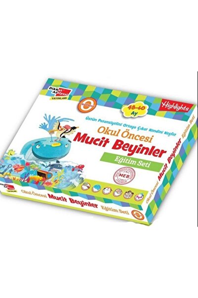 Dikkat Atölyesi Yayınları Okul Öncesi Mucit Beyinler Eğitim Seti 48 60 Ay