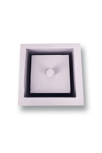 GLANCE Concrete Silicone Mold 7.9 Cm X 7.9 Cm No:10