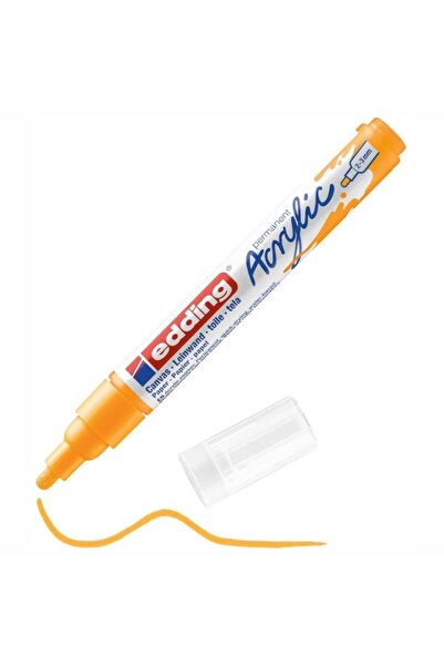 Edding العلامة التجارية: قلم تحديد أكريليك ذو طرف متوسط ​​لحركة المرور أصفر Ed5100905 الفئة: أقلام تحديد