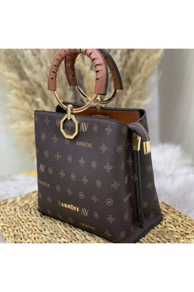 Armine Чанта 260 Черна с печат