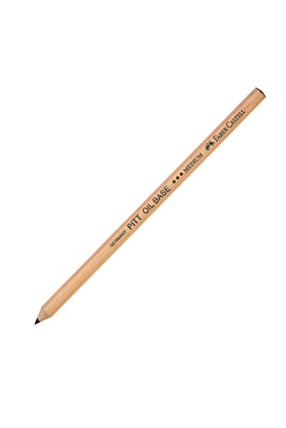 Faber Castell Маслен пастел молив PITT Черен Среден FABER-CASTELL