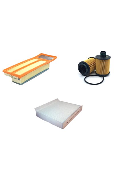 Genel Markalar Fiat Egea 1.6 Multijet Euro 5 2015 - 2020 Filtre Bakım Seti ( Hava Yağ Yakıt Polen Filtresi )