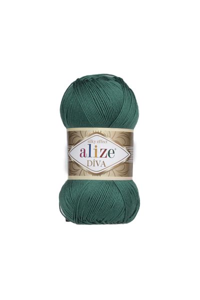 Alize Diva 453 (5 Pieces X 100 Gr.)Hand Knitting Thread