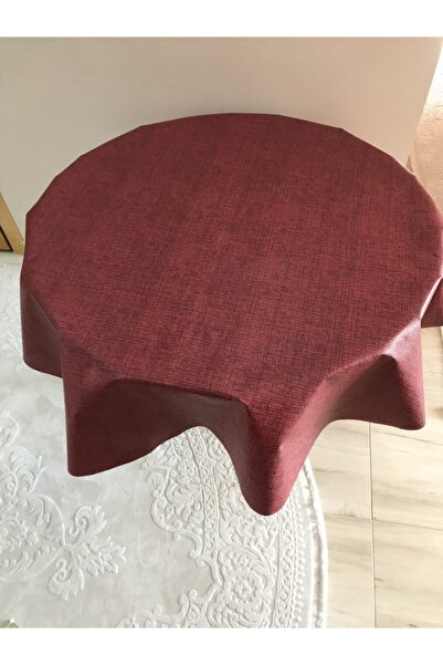 FANTASTIC مفرش طاولة من القماش الزيتي PVC دائري