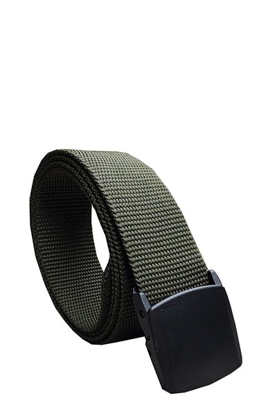 SAR Αντιαλλεργική Ykk Μεταλλική Πόρπη Tactical Style Πράσινη Ζώνη Χακί