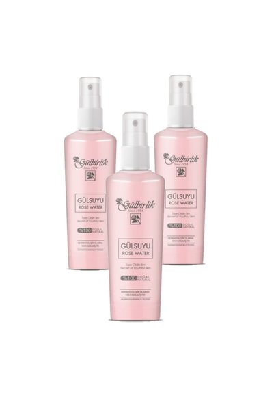 Gülbirlik Rosense Rose Water 125 ml Set of 3