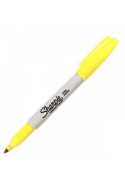 Sharpie Brand: Fine Permanent Marker Dark Yellow 1836460   Category: Highlighters