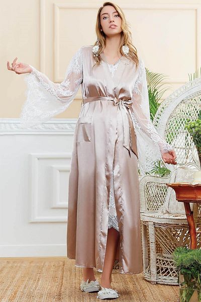 Stylish store dressing gown
