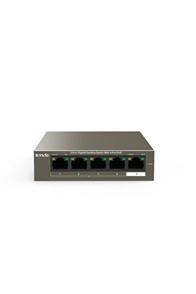 Tenda Teg1105p 63w 5 Port Gıgabıt Ethernet Swıtch (4 PORT POE) (4375)