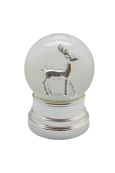 Karaca Home Reindeer Kar Küresi Gümüş