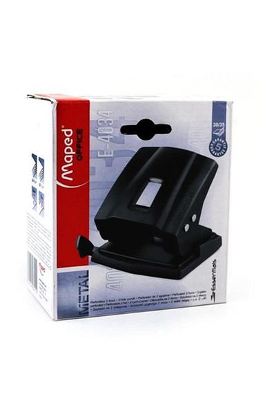 Maped Brand: Essentials 35/40 Pages Black Hole Puncher 403411   Category: Desktop Organizer