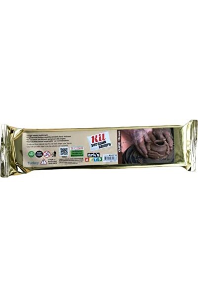 Mashotrend 1000 Gram Kil Hamuru - Seramik Hamuru - Kahverengi - Doğal Kil Hamuru