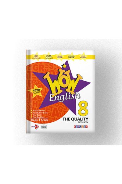 Gama Yayınları Gama Okul Yayınları 8.sınıf Wow English The Quality Hepsi 1 Arada