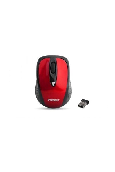 Everest Sm-901 Kırmızı 2.4ghz Optik Kablosuz Mouse
