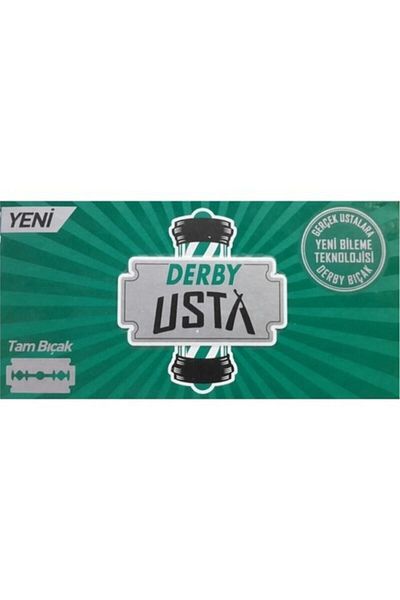 Derby Usta Leaf Razor Full Blade 100 Pack