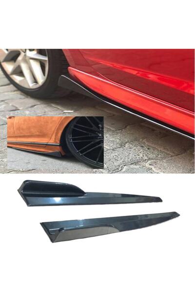 MKG Opel Astra J 2009-2015 Kulaklı Yan Marşpiyel Altı Lip Kısa 86 cm Piona Black