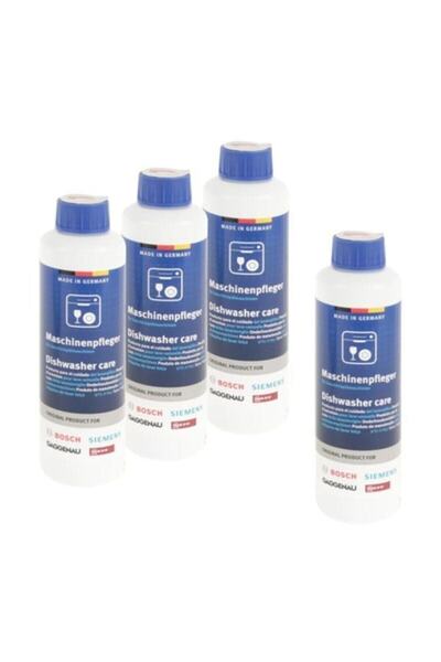 Bosch Bulaşık Makinesi Temizleyici Seti 4 Adet 250 ml 4'lü Set Temizleyici