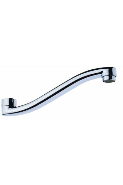 GÖKPA YAPI Aplike Evye Mutfak Duvardan Mix Batarya Borusu Kısa 17 Cm