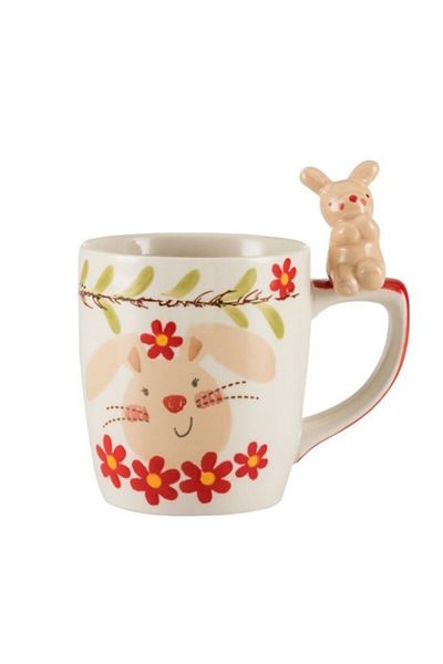Paşabahçe Rabbit Ceramic Kids Mug 280cc