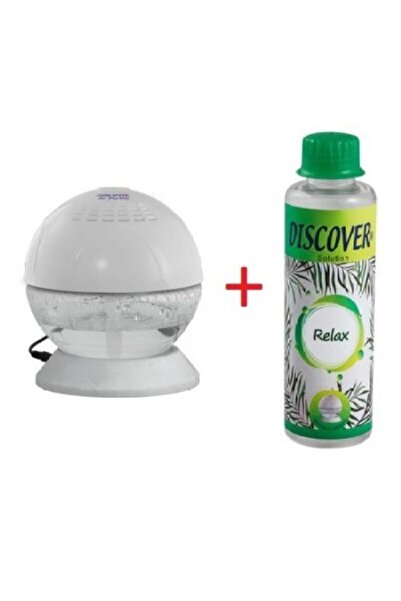 Discover Ikatem Sihirli Küre Geniş Alan Kokulandırma Makinesi Işıklı Beyaz + 1 Adet Relax Solüsyonu