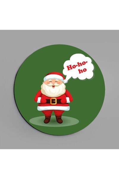 instababyrooms New Year Series New Year Digital Printed 4-Piece Wooden Coffee Cup Pad Model 005