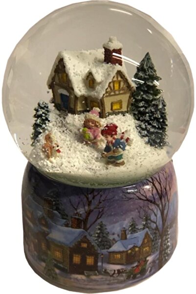 Genel Markalar Kar Küresi Çocuklar Müzikli