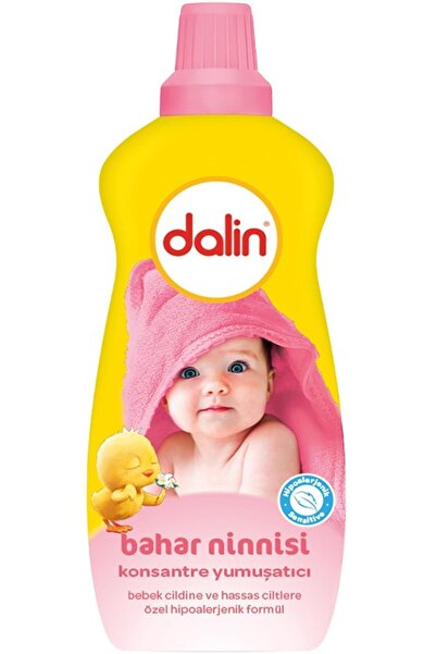 Dalin Marka: BAHAR NİNNİSİ KONSANTRE YUMUŞATICISI 1500 ML KATEGORİ: BEBEK DETERJANI