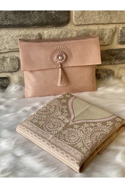 ikrahac Iğne Oyalı Osmanlı Ipeği Keseli Çeyizlik Seccade