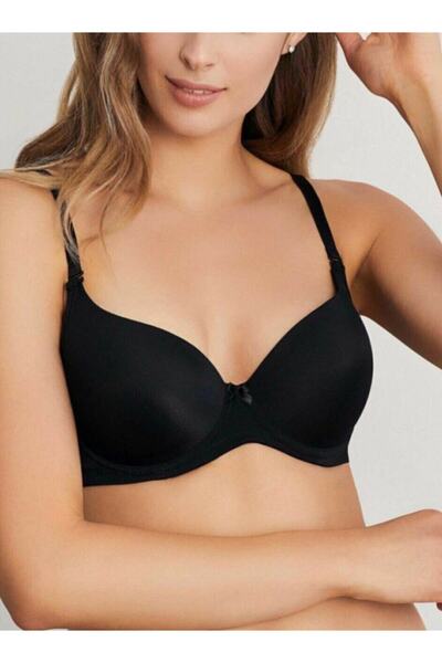 Eros 111 Підтримуючий чорний бюстгальтер Daisy