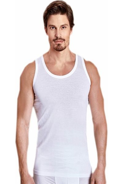 Berrak 1004 Men's Jersey Sleeveless Undershirt 3 Pack