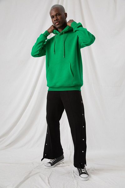 gothamvibes Ανδρικό φούτερ Stay Oversize Emerald Green Hoodie