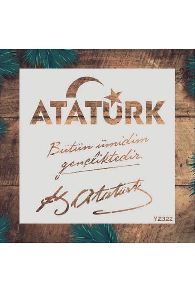 STENCİLTASARIM Yz322 Teachers' Day