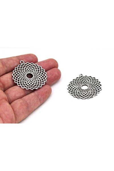 yfhobi 1 Adet - 38 Mm, Kolye, Fular Ve Iğne Oyası Aparatı, Metal Takı Malzeme...