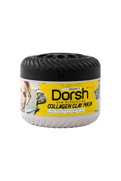 Dorsh Kolajen Ve C Vitaminli Killi Yüz Maskesi 400 Gr
