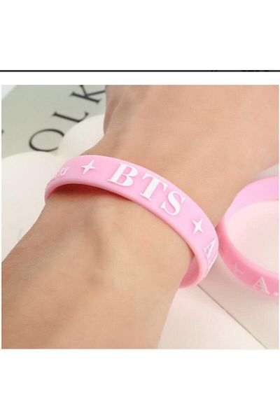 Kpop Dünyasi Bts Army Silicone Bracelet