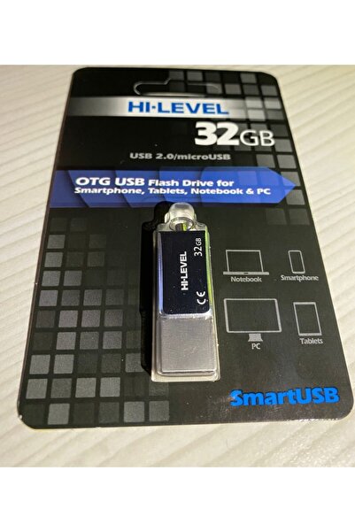 Yeşil Bilişim Hi-level Hı Level 32 Gb Çift Taraflı Telefon Bilgisayar Usb Fla...