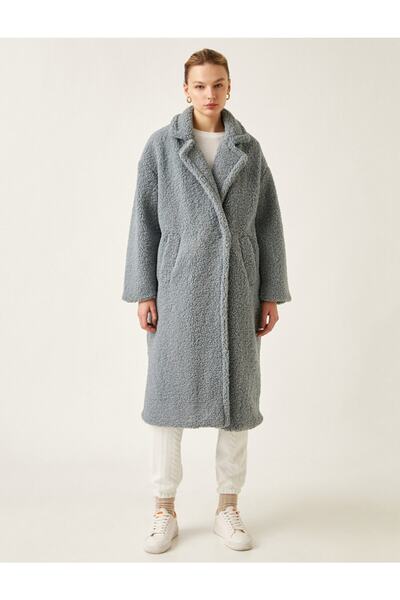 Koton Plyšový kabát