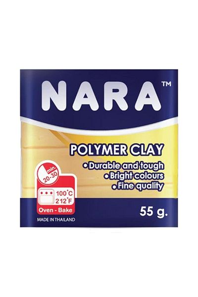 Bigpoint Nara Polymer Clay 55 Gram Pm01 Beige Box of 6