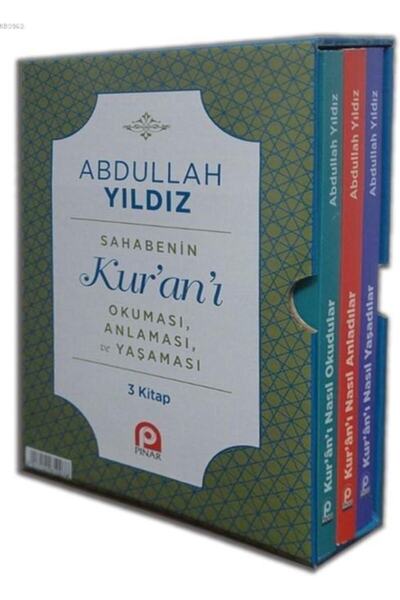 Pınar Yayınları Sahabenin Kur'an'ı Okuması Anlaması ve Yaşaması 3 Kitap- Abdu...