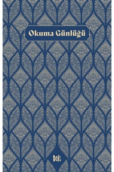 Delidolu Yayınları Okuma Günlüğü - Motifli - Lacivert (CİLTLİ) Delidolu Kolektif