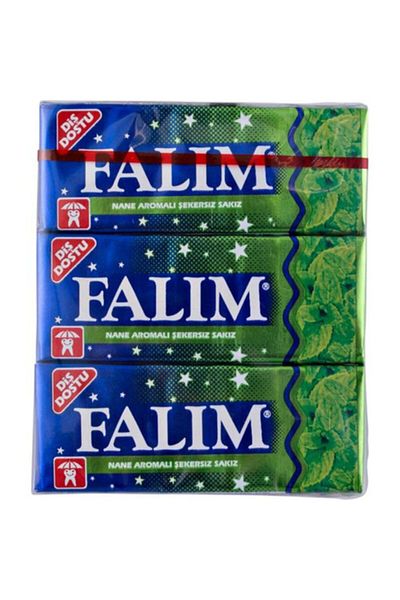 Falım 60 Pack - Chewing Gum Mint Flavored, 3x5 Li