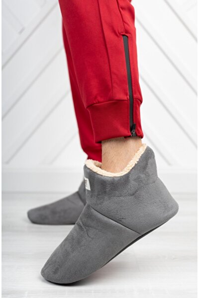 Fogs Unisex Panduf Ev Botu Yumuşak Ses Yapmaz Taban